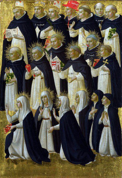 Fra Angelico - "Eighteen Blessedof the Dominican Order" c.1420–4