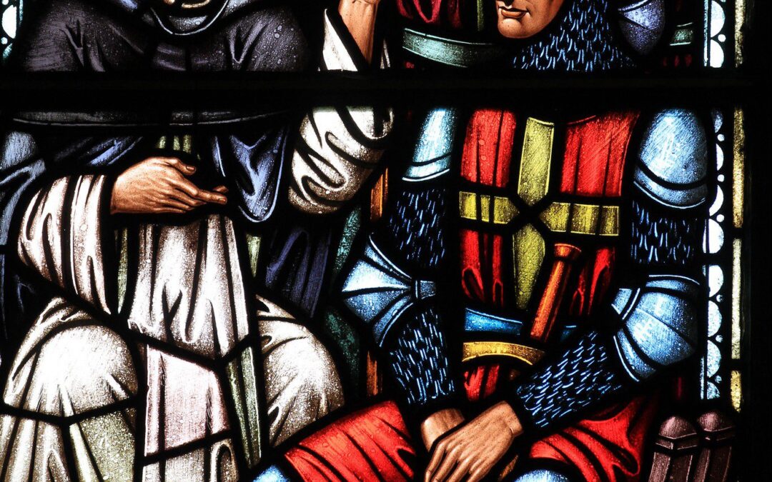 St. Dominic Meets Simon de Montfort