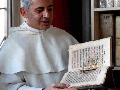 Father Najeeb Michaeel, a Iraqi Dominican friar, has been trying to further preserve Iraq's Christian texts by digitizing the ones he has been able to save.