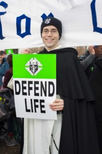 Br. Albert Dempsey, O.P. at Friars for Life