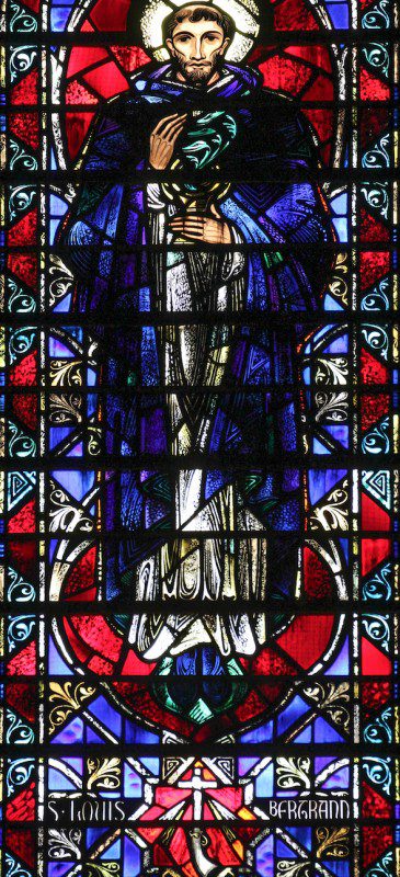 Stained Glass Window from The Church of St. Vincent Ferrer in New York City. Photo: Fr. Lawrence Lew, O.P.