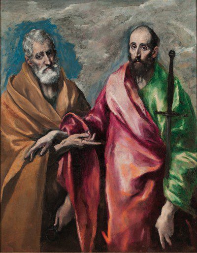 El Greco - "St. Peter & Paul" (1590-1600)