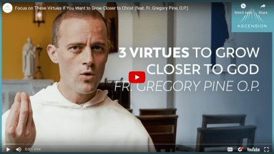 Can you guess what 3 virtues are needed to grow close to God? In his book, “Introduction to the Devout Life”, St. Francis de Sales lists patience, humility, and meekness as the most essential virtues to live holy lives devoted to God. What makes these so important? Patience gives us the ability to endure trials … Continued
The post Focus on These Virtues If You Want to Grow Closer to Christ (feat. Fr. Gregory Pine, O.P.) appeared first on Ascension Press Media.