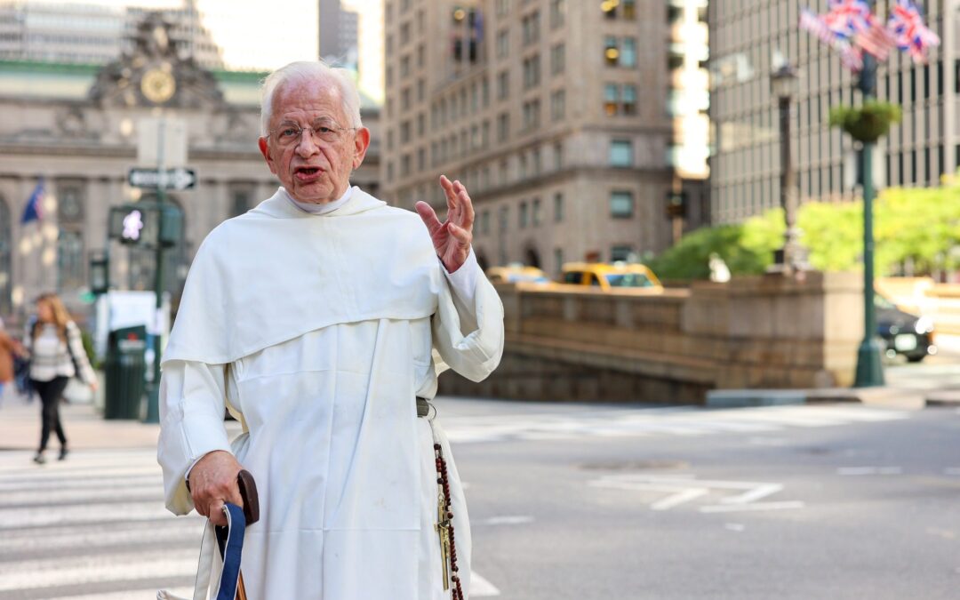 Friar Spreads Hope through ‘Humans of New York’ Interview