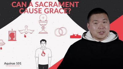Can a Sacrament Cause Grace?