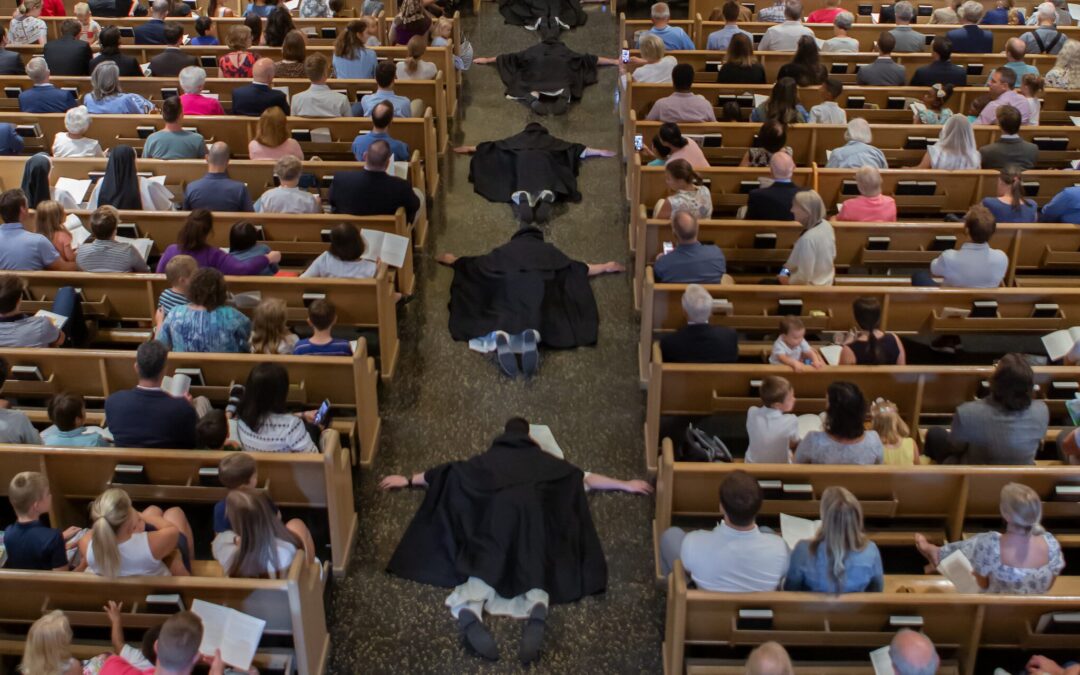 12 Men Profess First Vows