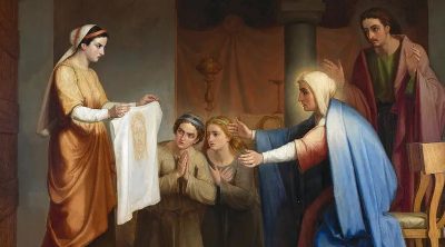What was Veronica thinking when she stared into the eyes of Jesus as he made his way to the Crucifixion? Imagine the scene: Jesus has fallen for the first time. He is completely spent, walking beside Simon of Cyrene, his “voluntold” helper.  Mary, his mother, mournfully looks on, and all he can do is continue [...]