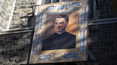 And on the grandest, quietest avenue of this otherworldly, medieval city, there stands Saint Mary’s Church. Inside that church lies the body of a man just as otherworldly, just as medieval: Father Michael McGivney.