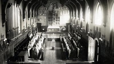 Through the Office, flowing from the Mass, we sanctify our whole day. A religious is consecrated to God, and his whole life is an act of praise and worship to God. Each morning, we recall this reality.