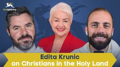 Guestsplaining: Edita Krunic on Christians in the Holy Land | Fr. Patrick Briscoe & Fr. Gregory Pine