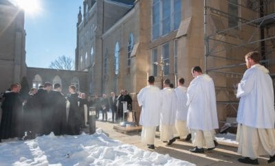 priests in procession