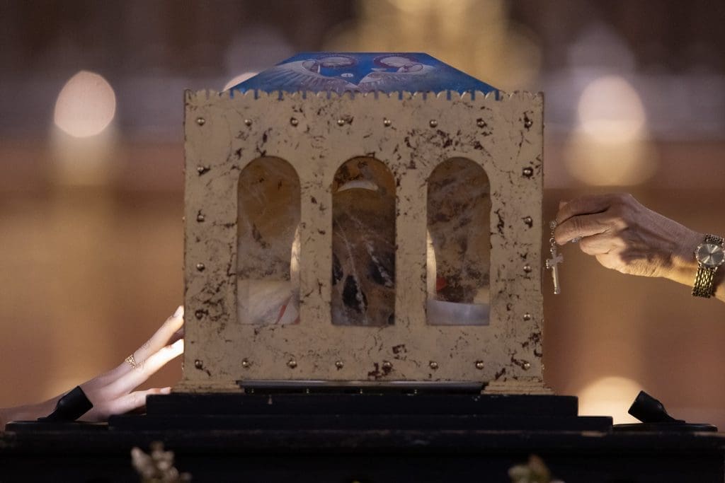 Early in the morning of December 11, a friar from St. Louis Bertrand and I carefully hefted a crate with our brother’s noggin into the back of my car.