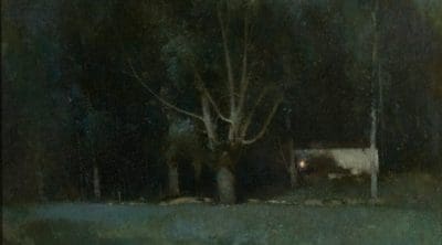 In the evening dark, the black of the earth and the red of my own blood were indistinguishable. Still, I could not see the color of my hands, or any color. Only the glow from the house is light now. It is night. It is dark.