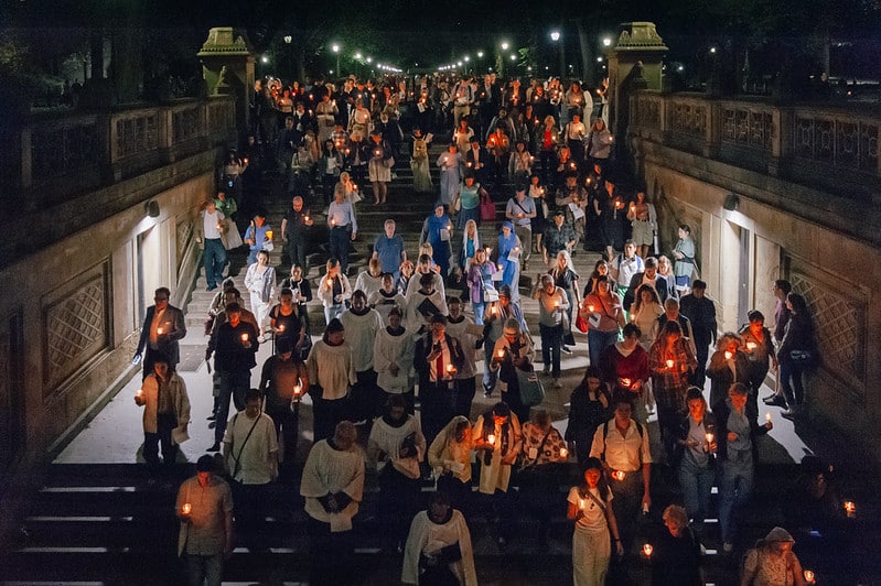 October 7, 2025 - Rosary Procession to Central Park