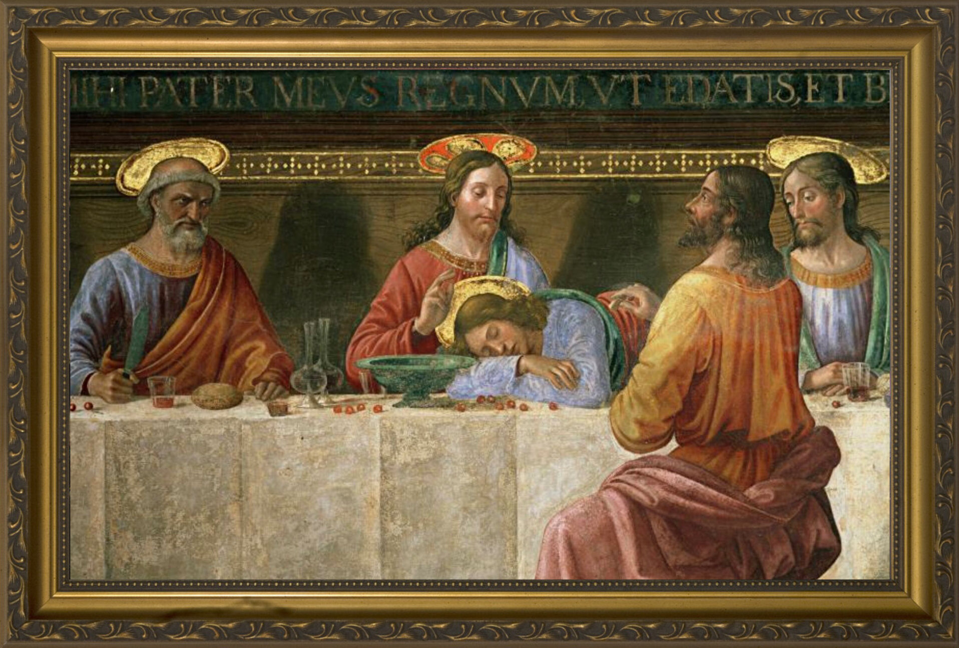 The Last Supper, Domenico Ghirlandaio, 1449-1494, Museo di San Marco, Florence, Italy