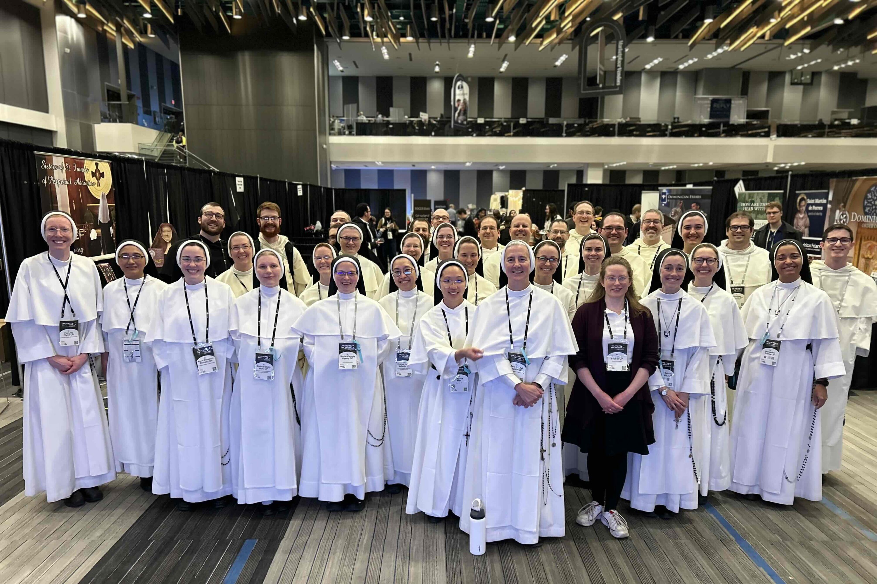 A group of Dominican Friars and sisters at SEEK 2027