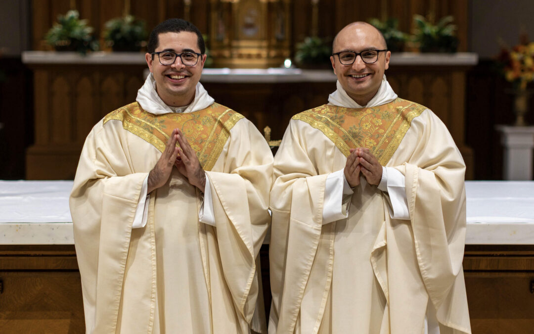 Two Friars of the Province of St. Joseph Ordained to the Priesthood